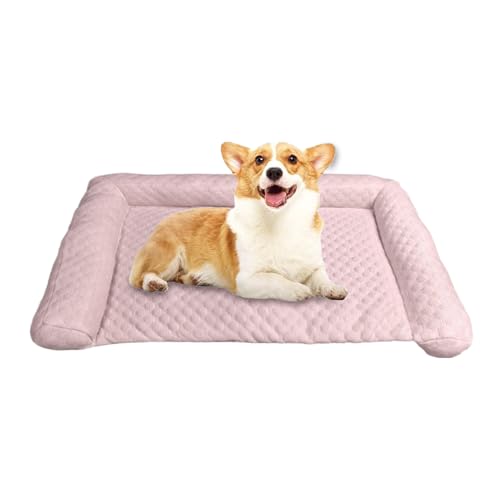 ZHUMCCY Kühlmatte für Hunde, wasserdichte Katzenkühlmatte, Haustierbedarf, atmungsaktives Eiskissen für heißes Wetter, Wohnung, Rasen, Outdoor, Reisen, Garten, Innenboden, Schlafzimmer, Auto von ZHUMCCY