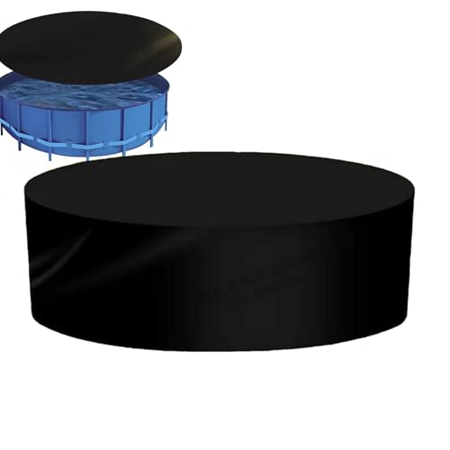 ZHUMCCY Poolabdeckung | Runde Pool Solarabdeckung,Falbbare Staubschutz Plane Ersatzteil Zubehör Für Whirlpools Überboden Außen Gartenbereich von ZHUMCCY