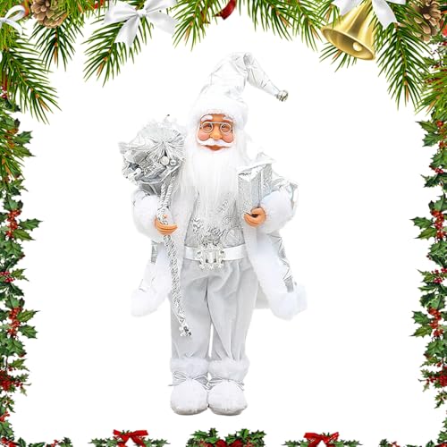 ZHUMCCY Santa Figur | 45 cm Stehende Weihnachtsdekoration Figur Schmuck,Weihnachtsdekoration Für Tisch Kaminsims Fenster Wohnung Geschäft Party ZHUMCCY Santa Figur | 45 cm Stehende Weihnachtsdekoration Figur Schmuck,Weihnachtsdekoration Für Tisch Kaminsims Fenster Wohnung Geschäft Party von ZHUMCCY