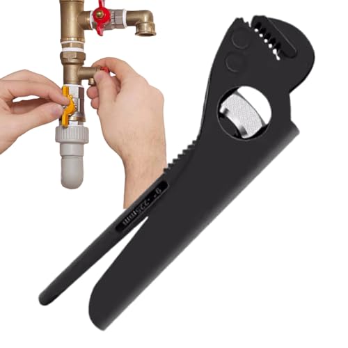 ZHUMCCY Wasserpumpenzange | Schlauch-Wartungsschlüssel - Multifunktions-Rohrzange mit V-Backen für Industrie, Garten, Mechaniker, Sanitär, ZHUMCCY Wasserpumpenzange | Schlauch-Wartungsschlüssel - Multifunktions-Rohrzange mit V-Backen für Industrie, Garten, Mechaniker, Sanitär, von ZHUMCCY