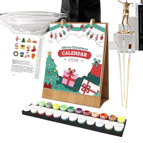 ZHUMCCY Weihnachtskalender | Weihnachtskalender Tischkalender Bemalbar | Bastelbedarf Mal-Utensilien Für Dekoration Kinder Jugendliche Lehrer Familie Zuhause ZHUMCCY Weihnachtskalender | Weihnachtskalender Tischkalender Bemalbar | Bastelbedarf Mal-Utensilien Für Dekoration Kinder Jugendliche Lehrer Familie Zuhause von ZHUMCCY
