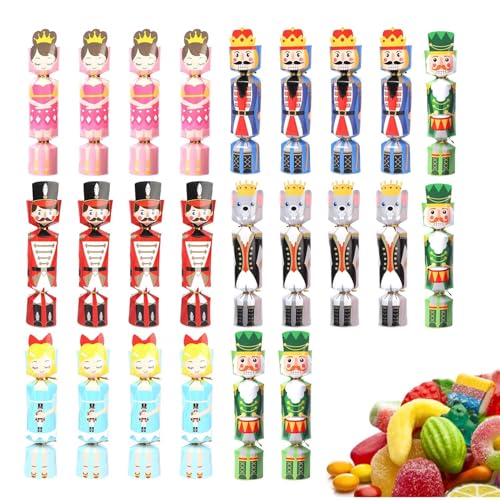 ZHUMCCY Weihnachtstisch Partydank - 24 Stück Christmas Crackers Mit Überraschungen Für Erwachsene - Dekoaccessoires Für Erwachsene Kinder Mädchen ZHUMCCY Weihnachtstisch Partydank - 24 Stück Christmas Crackers Mit Überraschungen Für Erwachsene - Dekoaccessoires Für Erwachsene Kinder Mädchen von ZHUMCCY
