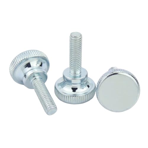 4 Stück Rändelschrauben mit hohem Kopf zur Einstellung(M3 x 5 mm) von ZHUNTESM