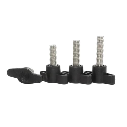 Handfest anziehbare Griffschrauben aus Edelstahl 304, 4 Stück verstellbare Rändelschrauben vom Typ Z(M8x30mm) von ZHUNTESM
