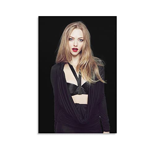 Amanda Seyfried Sexy Kunst-Foto-Poster, 20 Wandkunst, Poster, Geschenke, Schlafzimmer, Heimdekoration, hängendes Bild, Leinwand, Gemälde, Poster, 30 x 45 cm von ZHUOSHI