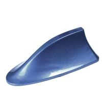 Autoantenne, For Opel Corsa Mk4 E Haifischflossen-Autoantenne, Haifischflossenförmiges Radiosignal, dekorative Haifischflossenantenne(B-blue) von ZHURDFT