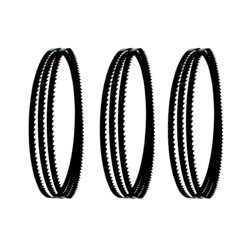 Bandsäge 3 Stück 1425 x 9,5 mm 4 6 14TPI Sägebänder Holzbearbeitungswerkzeuge Zubehör Holzschneiden(6 TPI) von ZHURDFT