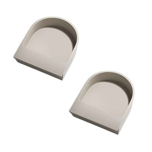 Schrankgriffe, 2 Stück versteckter Schrankgriff, bündige Schiebetürgriffe, quadratische versenkte Schrankgriffe, Schubladenknauf aus Aluminiumlegierung for Kommoden, Schränke, Kleiderschränke(Grey 1) Schrankgriffe, 2 Stück versteckter Schrankgriff, bündige Schiebetürgriffe, quadratische versenkte Schrankgriffe, Schubladenknauf aus Aluminiumlegierung for Kommoden, Schränke, Kleiderschränke(Grey 1) von ZHURDFT