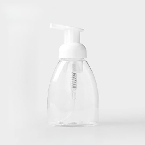 Seifenspender, Seifenspender for die Arbeitsplatte, 5er-Pack Schaumseifenspender, for Verriegeln nach links drehen, gegen Drücken, Gesichtswaschmittel aus Kunststoff, schäumend, 8,5 oz 10oz(8.5oz*5) von ZHURDFT