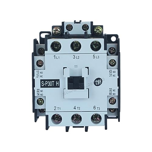 Wechselstromrelais, 30A Ui600V AC-Schütz AC24V 380V 220V 110V Spulenspannung S-P30TH Shihlin Electric Schütze XSC1-30TH(Ac 380v) von ZHURDFT