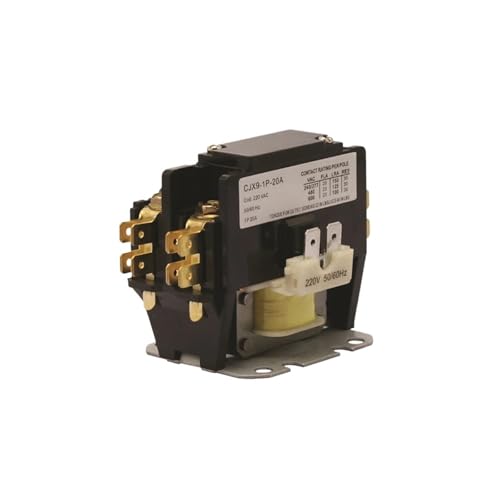 Wechselstromrelais, Einphasiges 220-V-Schütz CJX9 for Klimaanlagen-Wechselstromschütz, Aufzugs-Magnetschütz 12 V von ZHURDFT