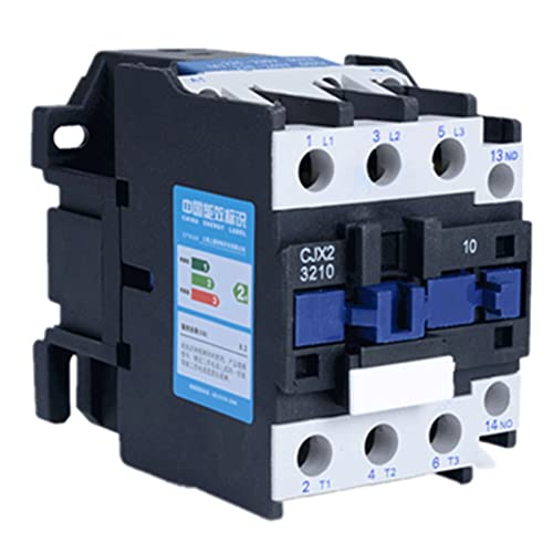 Wechselstromrelais, Schütz AC-Schütze CJX2-3210 32a Schalter LC1 AC-Schütz Spannung 38 0 V 220 V 110 V 48 V 36 V 24 V 12 V Verwendung mit Schwimmerschalter Industrieelektrik(Ac 110v) von ZHURDFT