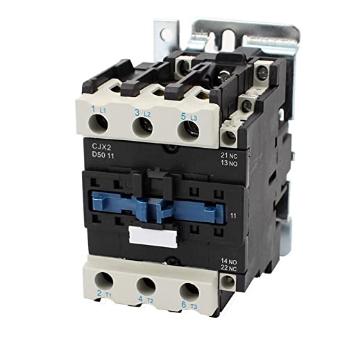 Wechselstromrelais, Schütz CJX2-5011 3-Phase 1 Nr. 1 NC 50A Silberpunkt-Kupferspulen 2 4V 36V 110V 220V 380V AC-Schütze Industrieelektrik(Ac220v) von ZHURDFT