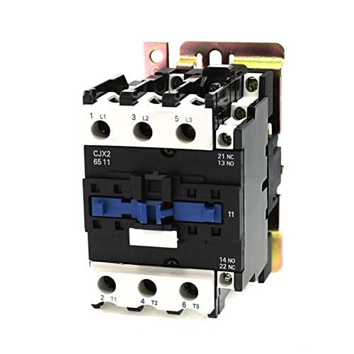 Wechselstromrelais, Schütz CJX2-6511 AC-Schütz Silver Point 38 0 V 220 V 110 V 36 V 24 V Nennspannung 3-phasig 1 Schließer + 1 Öffner Industrieelektrik(Ac110v) von ZHURDFT