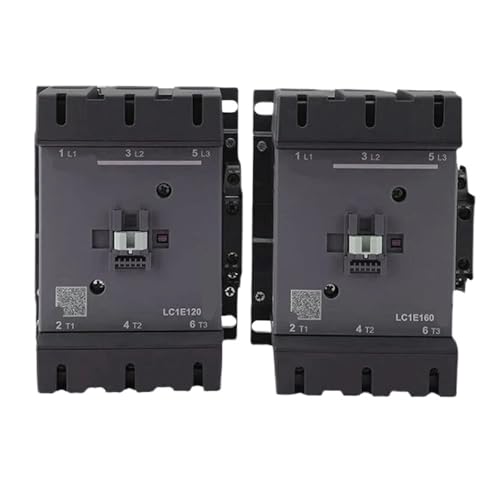 Wechselstromrelais, Wechselstromschütz LC1E120 LC1E160 24 V 48 V 110 V 220 V 380 V B5N M5N Q5N F5N LC1E120B5N LC1E160B5N LC1E160Q5N LC1E160M5N(Lc1e120,24V) von ZHURDFT