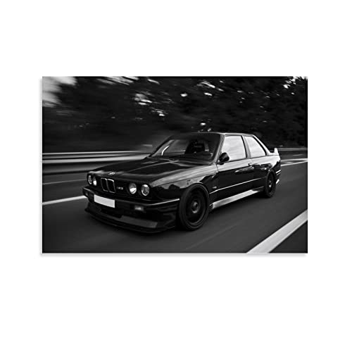 ZHUTOU Auto-Poster BMW E30 M3, dekoratives Gemälde, Leinwand, Wandkunst, Wohnzimmer, Poster, Schlafzimmer, Gemälde 20 x 30 cm ZHUTOU Auto-Poster BMW E30 M3, dekoratives Gemälde, Leinwand, Wandkunst, Wohnzimmer, Poster, Schlafzimmer, Gemälde 20 x 30 cm von ZHUTOU