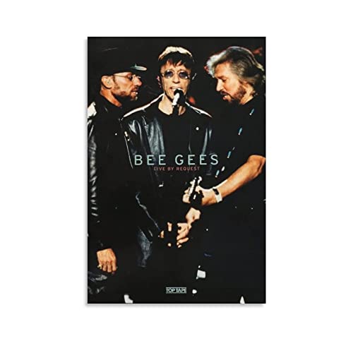 Bee Gees Poster Rock and Roll Hall of Fame Poster Klassische Charakter-Poster Kunstwerke Bild Druck Poster Wandkunst Gemälde Leinwand Dekor Home Poster Bee Gees Poster Rock and Roll Hall of Fame Poster Klassische Charakter-Poster Kunstwerke Bild Druck Poster Wandkunst Gemälde Leinwand Dekor Home Poster von ZHUYING