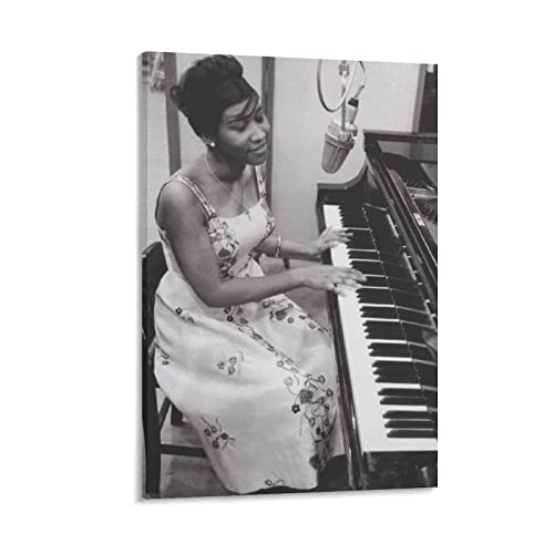 ZHUYING Aretha Franklin Poster Leinwand Wandkunst Poster Dekorativ Modern Home Druck Bild Kunstwerke Poster 40 x 60 cm ZHUYING Aretha Franklin Poster Leinwand Wandkunst Poster Dekorativ Modern Home Druck Bild Kunstwerke Poster 40 x 60 cm von ZHUYING