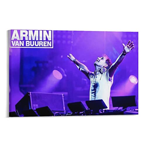 ZHUYING Armin Van Buuren Posterdruck, Fotokunst, Malerei, Leinwand, Poster, moderne Dekoration, 30 x 45 cm von ZHUYING