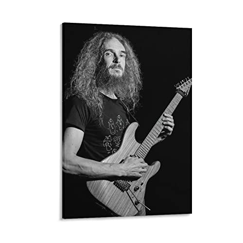 ZHUYING Guthrie Govan Poster Sänger Poster Kunst Poster Retro Poster Coole Kunstwerke Malerei Wandkunst Leinwand Drucke Hängende Bild Poster 40,6 x 61 cm (40 x 61 cm) von ZHUYING