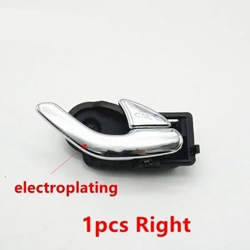 Chrom links rechts Innentürgriff Innenverkleidung/passend for Ford Escape Kuga BA ZA ZB ZC 03-12 Mazda Tribute 2001-2006(1pcs Right R) von ZHUYRT