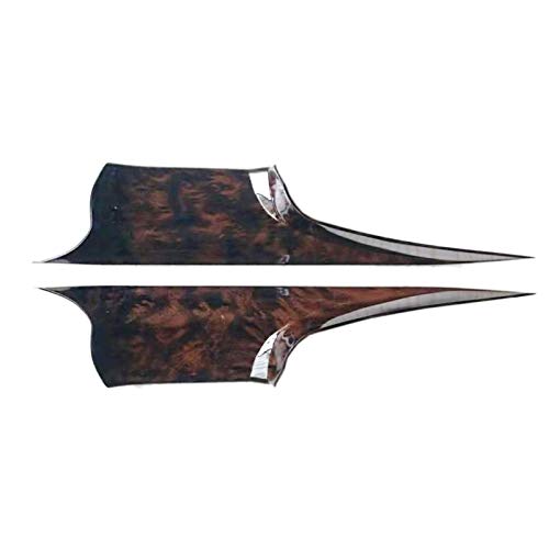 ZHUYRT / Passend for BMW 7er F01/F02 2009–2015 730 740 750 760 Auto-Styling-Innentürgriff-Zugschutz Schnellinstallations-Abdeckungsverkleidung(Front Mahogany) von ZHUYRT