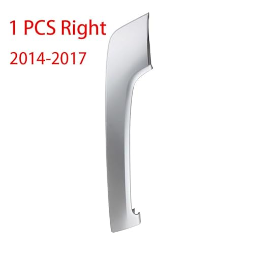 ZHUYRT / Passend for Toyota Land Cruiser Prado 150 LC150 FJ150 2010–2017, Auto-ABS-Innentürgriffverkleidung, Dekorationsabdeckung, silberne Kappe 7422260150(1 PCS Right 14-17) von ZHUYRT