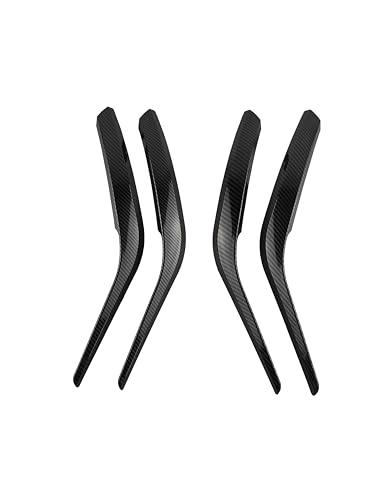 ZHUYRT 1 Paar 51412991775 51412991776 Innentür-Innenverkleidungsgriff-Zugverkleidungsabdeckung/Passend for BMW X1 E84 23d/25i/16d/16i/18d/20i 2008-2016(1set Carbon fiber) von ZHUYRT