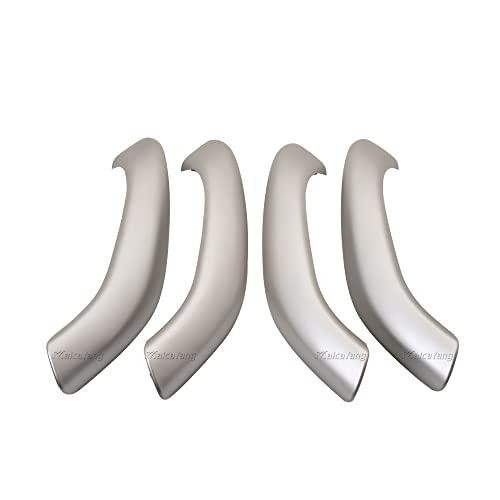 ZHUYRT 51417417513/Fit for BMW X1 X2 F48 F49 F39 2016 2017 2018 2019 2020 Auto Innen Links Rechts tür Griff Äußere Abdeckung Pull Griff(Silver Gray set) von ZHUYRT