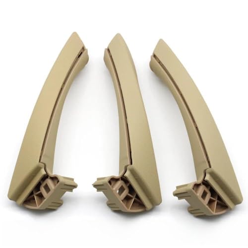 ZHUYRT 6PCS Full Set LHD RHD Passagier Innen Tür Pull Griff Abdeckung Trim/Fit for BMW 3 Serie E90 e91 E92 316 318 320 325 328i 2004-2012 Auto Innenraum Innentürgriff(LHD Set Beige) von ZHUYRT