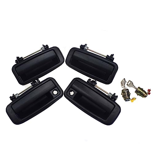 ZHUYRT Außen- oder Innentürgriff vorne hinten links rechts oder mit Türschloss/passend for Toyota Corolla Geo Prizm 1988 1989 1990 1991 1992 Car Exterior Door Handles(Kit 003) von ZHUYRT