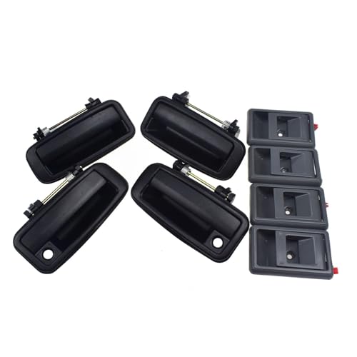 ZHUYRT Außen- oder Innentürgriff vorne hinten links rechts oder mit Türschloss/passend for Toyota Corolla Geo Prizm 1988 1989 1990 1991 1992 Car Exterior Door Handles(Kit 004) von ZHUYRT
