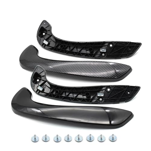 ZHUYRT Innentürgriff vorne links rechts/passend for Renault Megane 3 MK3 Fluence 2008–2016 809540001R 809600007R(Inner-Black L R) von ZHUYRT