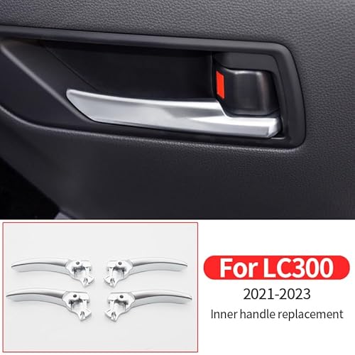 ZHUYRT Modifizierter Autotür-Innengriff, passend for Toyota Land Cruiser LC300 2021–2023, dekoratives Innenmodifikationszubehör ZHUYRT Modifizierter Autotür-Innengriff, passend for Toyota Land Cruiser LC300 2021–2023, dekoratives Innenmodifikationszubehör von ZHUYRT