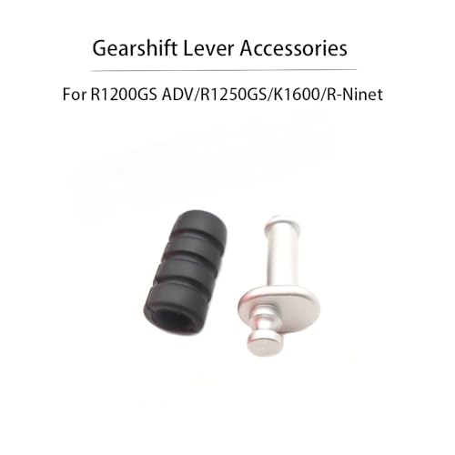 ZHUYRT Motorcycle gear lever/Passend for BMW R1200GS ADV R1250GS 1200GS 1250GS K1600 R-Ninet R Motorrad-Schalthebel, Zehen-Fußrasten, Abdeckung, Schalthebel, Aluminiumteile von ZHUYRT