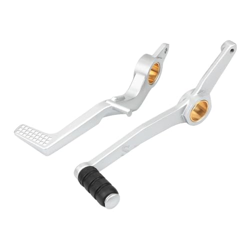 ZHUYRT Motorcycle gear lever/Passend for BMW S1000RR HP4 Schalthebelpedal Hinteres Fußbremshebelpedal S1000 RR 2009-2014 HP4 2012-2014 Motorradzubehör(A Set) von ZHUYRT