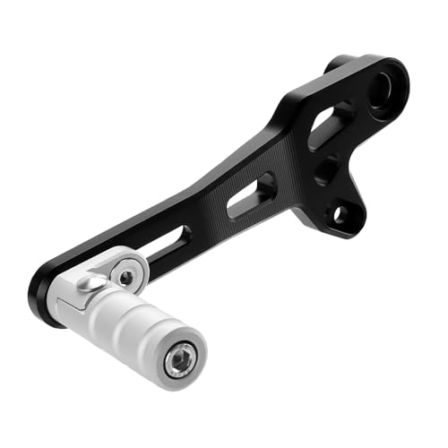 ZHUYRT Motorcycle gear lever/Passend for Ducati Desert X 2022 2023 2024 Motorrad-Aluminium-Schalthebel DesertX, verstellbarer, klappbarer Schalthebel, Schaltpedalhebel(Silver) von ZHUYRT