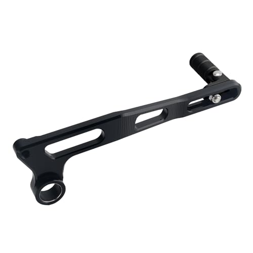 ZHUYRT Motorcycle gear lever/Passend for G310GS CNC-Aluminium, verstellbarer, klappbarer Schalthebel, Schalthebel, Pedalhebel, G310 GS G 310GS 2017 2018 2019, Motorrad(Black) von ZHUYRT