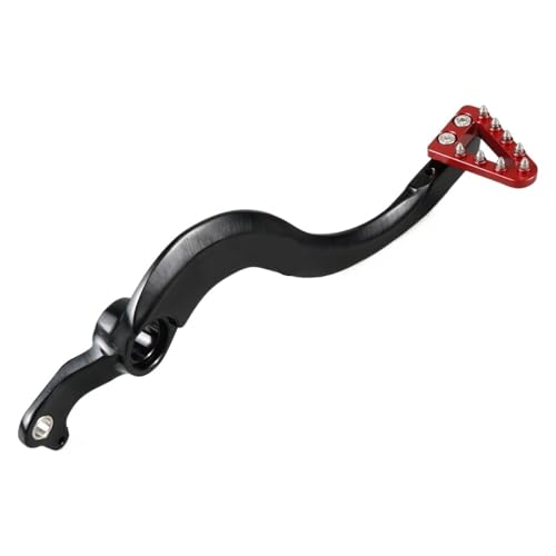 ZHUYRT Motorcycle gear lever/Passend for Honda CRF 450R CRF 250R 2018-2023. Verstellbarer Bremspedalhebel und Schalthebel aus geschmiedetem Aluminium. CRF 450RX CRF 250RX 2019-2023.(Dark Grey) von ZHUYRT