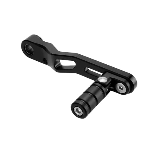 ZHUYRT Motorcycle gear lever/passend for Triumph Trident660 Trident 660 2021 2022 2023 2024 Motorradzubehör Verstellbarer, zusammenklappbarer Schalthebel(Black) von ZHUYRT