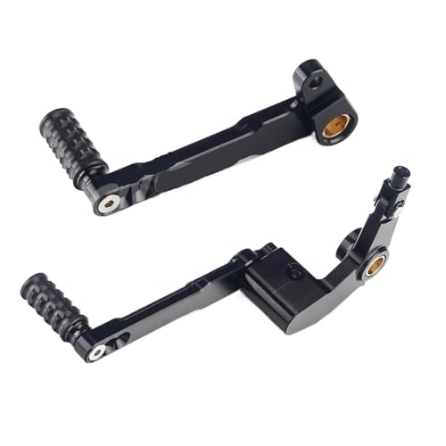 ZHUYRT Motorcycle gear lever CNC-Aluminium-Hinterradbremshebel Schalthebel Schaltpedal/Passend for Ducati Monster 696 796 1100/S 821 1200/S Motorradzubehör(Left And Right) von ZHUYRT