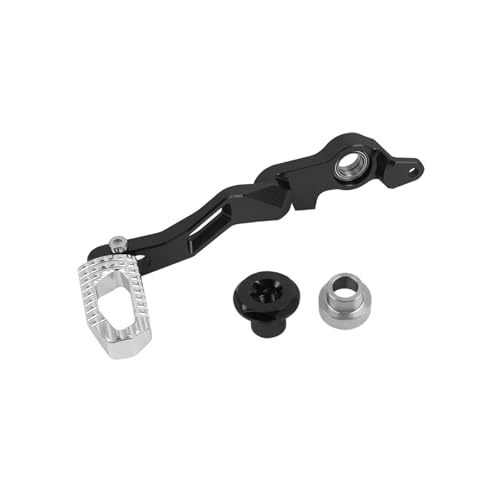 ZHUYRT Motorcycle gear lever Hinten Bremspedal Hebel R1250GS Schalthebel Getriebe Shifter Fuß Pedal Verschiebung/Fit for BMW R1250 GS Abenteuer R 1250 GS/ADV 2019-2021(Brake lever Black) von ZHUYRT