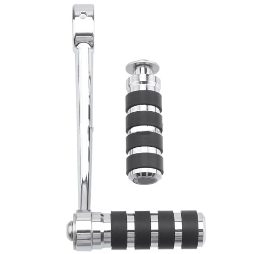 ZHUYRT Motorcycle gear lever Moto Fuß Ferse Zehen Schalthebel Kit Shifter Peg Getriebe Shift/Fit for BMW R18 Klassische 100 Jahre Roctane R18B Transcontinental 2020-24(Chrome) von ZHUYRT