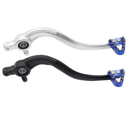 ZHUYRT Motorcycle gear lever Motocross CNC Aluminium Hinten Bremshebel Pedal Fuß Stange/Fit for KTM EXCF XC XCW SX 125 150 250 300 350 500 2017 2018 2019 2020-2022(Black red-02) von ZHUYRT