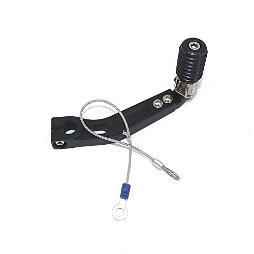 ZHUYRT Motorcycle gear lever Motorrad Aluminium Verstellbarer Klapp-Schalthebel Schaltpedalhebel/Fit for BMW R1200GS Abenteuer 2004-2012 R 1200 GS R1200 OC ADV(Black) von ZHUYRT