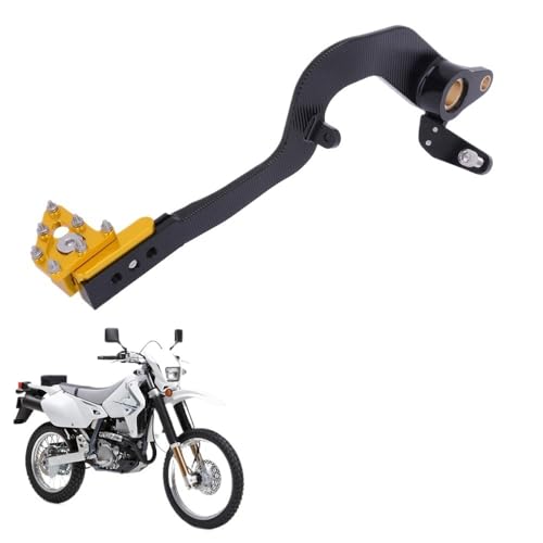 ZHUYRT Motorcycle gear lever Motorrad CNC Schalthebel Fußbremshebel Pedal/Fit for Suzuki DRZ400S DRZ400SM DRZ400E DRZ 400S 400SM 400E 400 ES SM(Brake Pedal Lever) von ZHUYRT