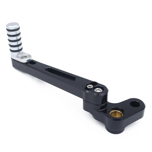 ZHUYRT Motorcycle gear lever Motorrad-Gangwechselhebel, Motorrad-Zubehör, Ersatz/Passform for Ducati Hyperstrada 821 2013 2015, Hypermotard 939 SP 2016 2018(Silver) von ZHUYRT