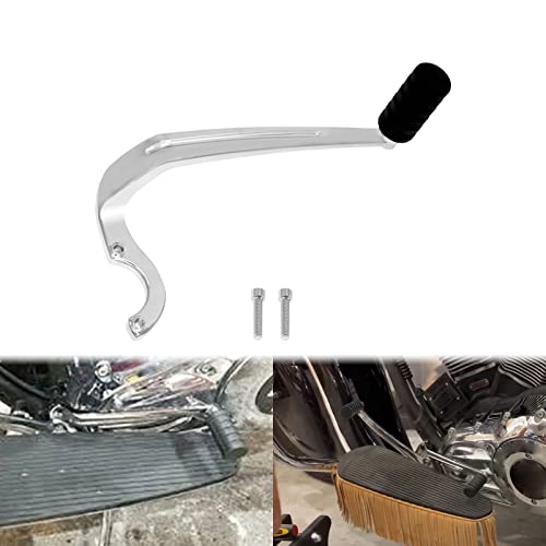 ZHUYRT Motorcycle gear lever Motorrad Schwarz/Chrom Fersenschalthebel mit Stift/Passend for Indian Springfield 16-20 Challenger Limited Dark Horse Vintage 2020-2021(Heel Shifter Lever B) von ZHUYRT