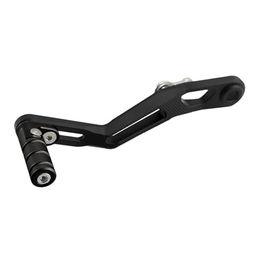 ZHUYRT Motorcycle gear lever Verstellbarer, klappbarer Schalthebel aus Aluminium, passend for Tiger 800 XC 800XC 800XR XRx XRt XCa 2017 2018 2019 2020 2021(Black) von ZHUYRT