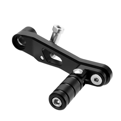 ZHUYRT Motorcycle gear lever Verstellbarer, klappbarer Schalthebel aus Aluminium/Passend for HONDA CB500X CB500 X 2018-2023 CB500 Hornet NX500 2023-2024(Black) von ZHUYRT